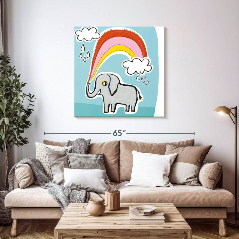 Ashelle Wild About You Elephant, H 39 po x l 39 po