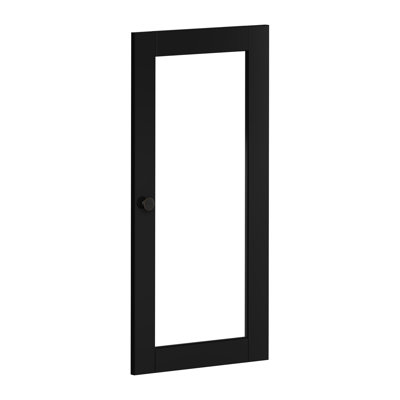 Ramdev 100% Solid Wood Modular Cabinet Clear Glass Door Kit by Ebern Designs