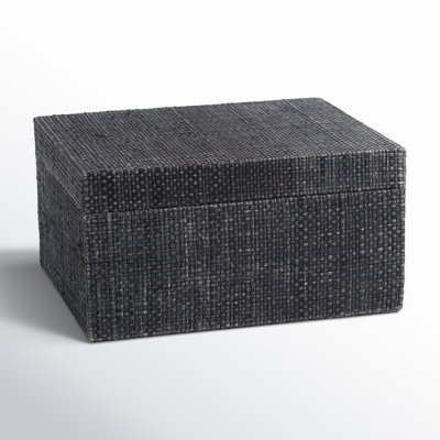 Raffia Decorative Box