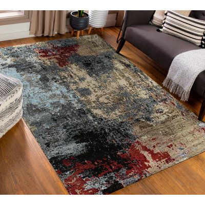 Tapis en laine noué à la main Cozy Modern