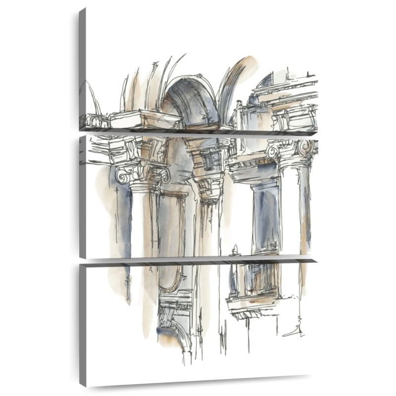 Étude intérieure Lilie Plein Air I, H 45 po x l 28 po