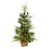 4' H Artificial Pine Christmas Tree