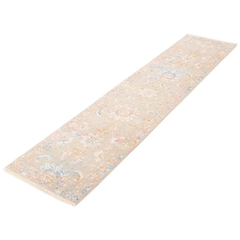 Tapis gris Heritage 2 pi 8 po x 12 pi 1 po
