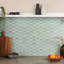 Carreau de mosaïque en verre l 12,55 po x L 13,18 po Waterhouse-90612564