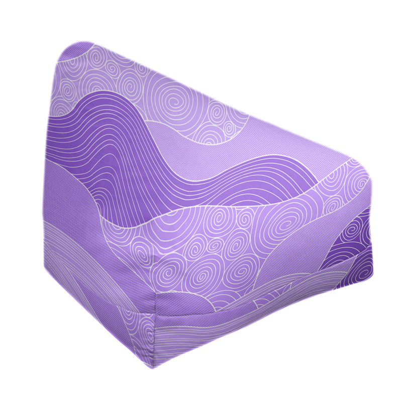 Grande housse de sac en mélange de polyester Hand, Pas de bourre, Mélange de polyester mauve, H 120 po x l 2 po x P 60 po