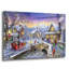 «Christmas Village Glow» par Ali Corti - impression sans cadre-2064172330