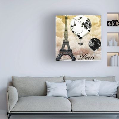 Œuvre sur toile «Bachelor Sasha Ceil Jaune Ii»