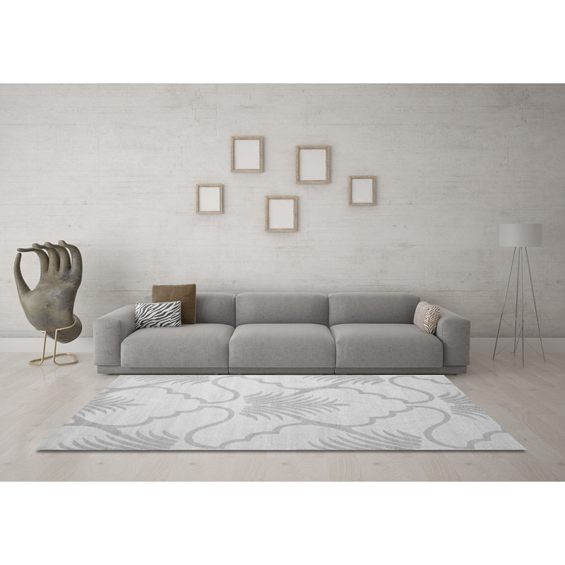 Poulan Performance Floral Indoor Rug, Square 5'