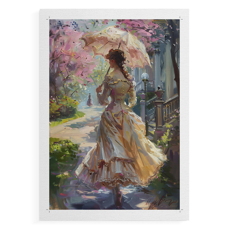 «WOMEN Series DCCLI», reproduction sur toile de qualité supérieure seulement - non encadrée - prête à être accrochée