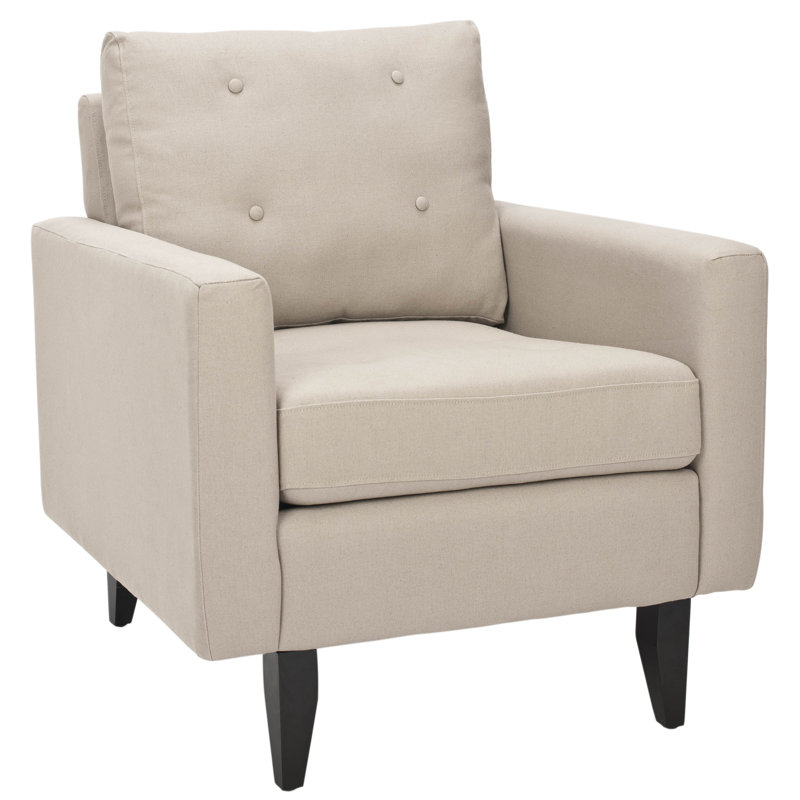 Upholstered Armchair, Taupe