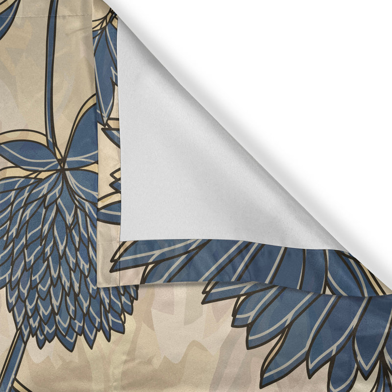 Semi Sheer Curtain Pair