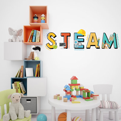 Autocollant mural Steam Science Technology