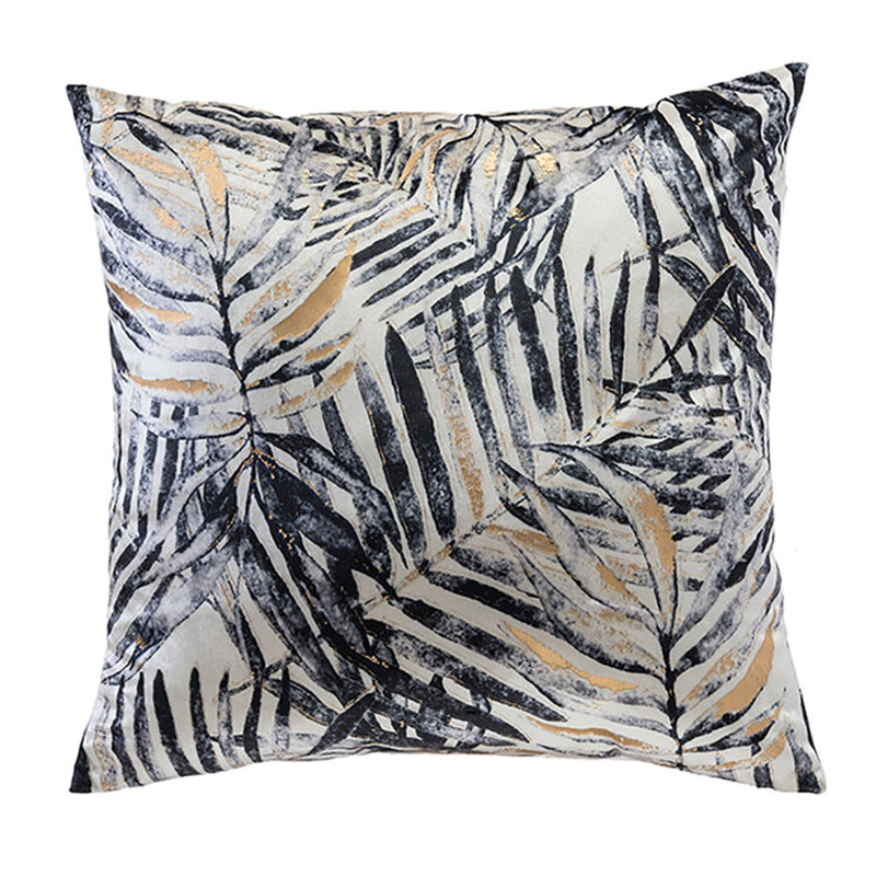 Tropiq Square Velvet Pillow Cover & Insert