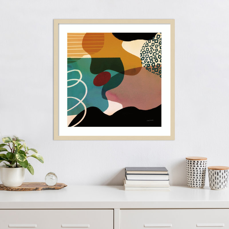 "Variété III" par Cheryl Warrick, impression sur bois encadrée, H 25 po x l 25 po