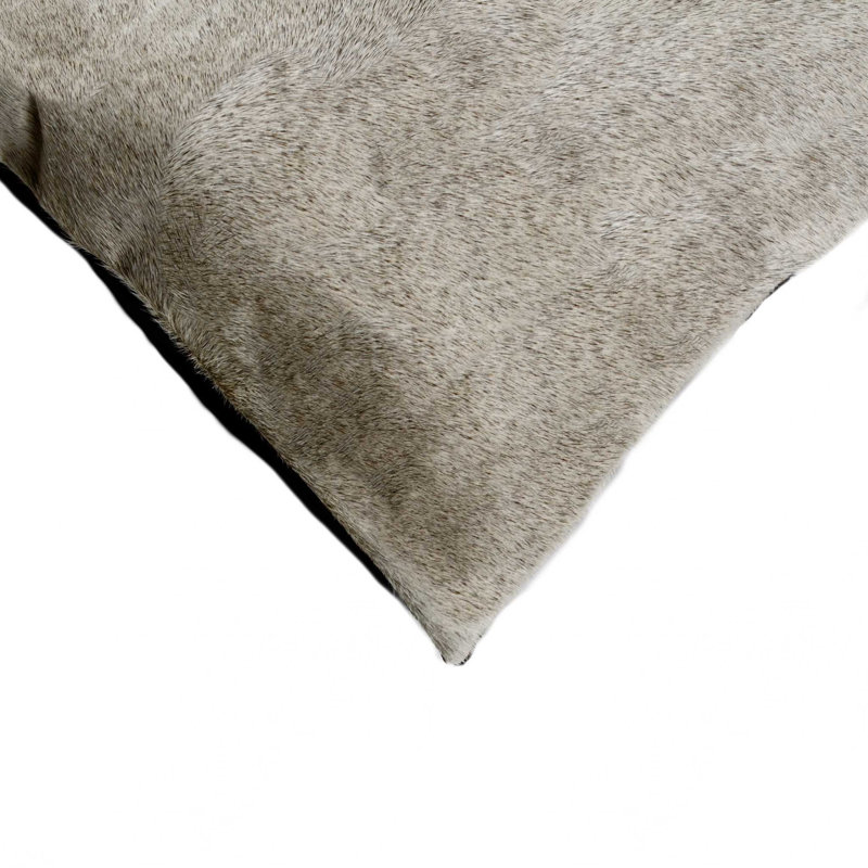 Throw Pillow, 18" H x 18" W, Grayish
