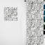 White And Black Snow Leopard Spots III - Abstract Geometric Room Darkening Curtain - 1 Panels-107595984