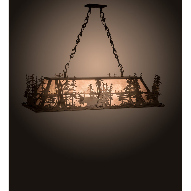 Moose At Dusk 9 - Light Pendant