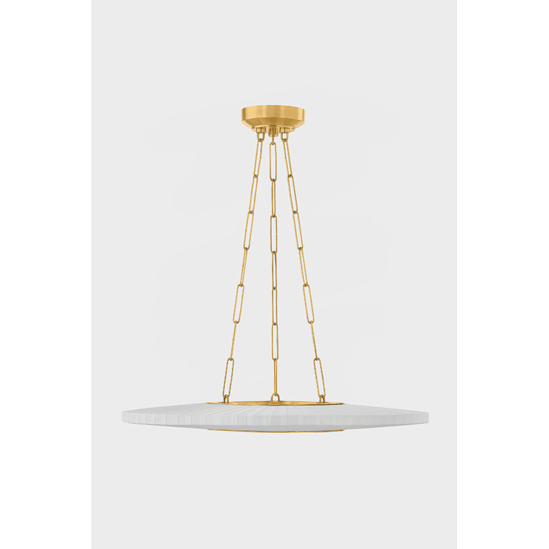 Prattsburgh 1 Light Chandelier, 3.5" H x 30" W x 30" D