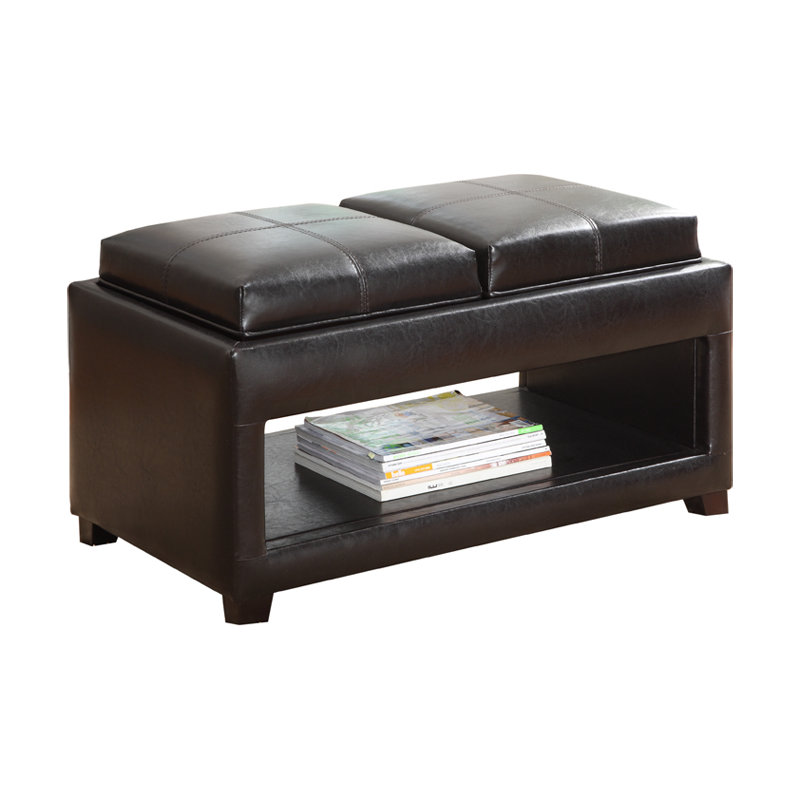 Solid Wood Rectangle Accent Chest