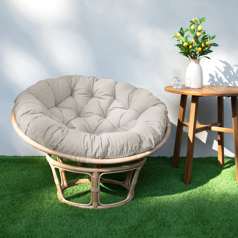 Coussin de siège Sunbrella Arkeisha, Sunbrella® naturel, L 44 po x P 44 po