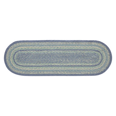 Milija Jute Oval Runner 8X24