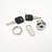 FixtureDisplays 10 Pack Cam Lock, Each with 2 Keys, for Cabinets, Panels, Mailbox 15252-LOCK-10PK