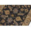 Tapis oriental brun clair / brun en laine noué à la main 2 pi x 2 pi 11 po Baccio