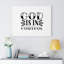 God Is In Control - Wrapped Canvas Print-2003779726
