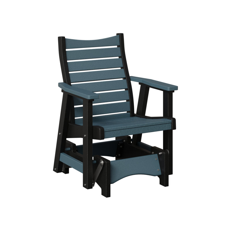 Fauteuil oscillant berlinois Berlin Premium Bristol, Slate Top/Black Base