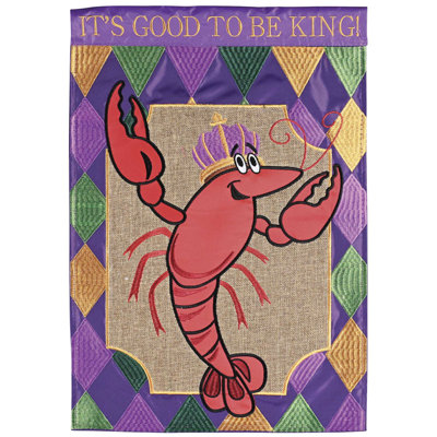 Drapeau de maison «Its Good To Be King»
