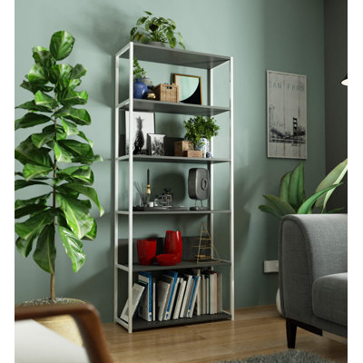 Shavonya 192cm H Metal Bookcase