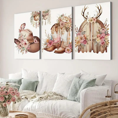 3 Piece Wrapped Canvas Print