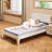 Twin Size Fitted Sheet Elastic Fitted Sheet with High-Quality Microfiber