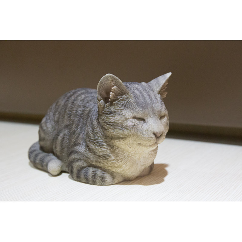 Animals Weather Resistant Water Resistant UV Resistant Polyresin Garden Statue, Gray