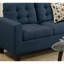 Canapé modulaire en polyfibre bleu marine de style moderne avec 4 modules et coussins inclus pour le salon-1397429949