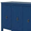 Buffet de rangement réglable avec 3 poignées rétro en métal et 4 pieds en pin-2010357010