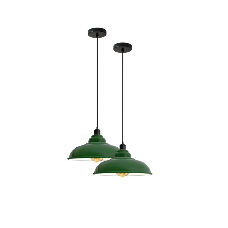 Karila 1 - Light Dome Pendant, Green