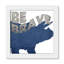 «Be Fierce be Brave», art encadré-47566018-47566020