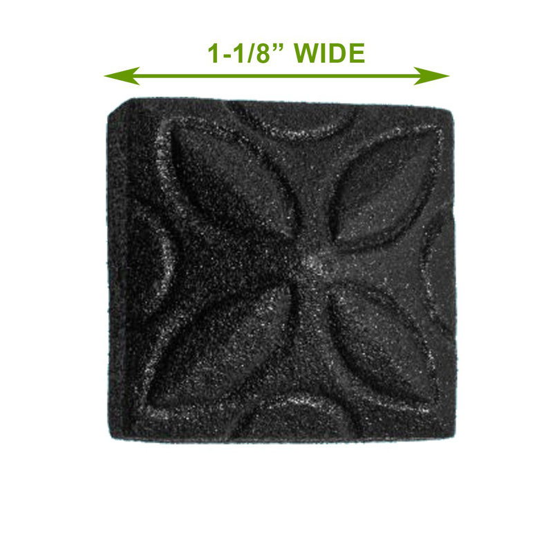 Accessoire de porte décorative en fer forgé clavos