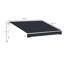 Auvent rétractable de patio 8 pi x 7 pi Outsunny-1091841338