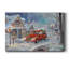 Santa's Tree Farm, toile tendue avec châssis de qualité supérieure - prête à être accrochée-632663897
