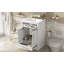 Meuble-lavabo de 24 pouces avec lavabo en céramique intégré, rangement spacieux et conception moderne pour les petites et moyennes salles de bain-1837596331