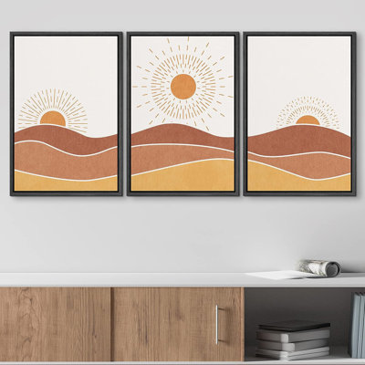 Sun And Moon " Sunset Sunrise " 3 - Pieces