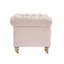 Fauteuil club Chesterfield en lin Elegance pour chambre Elina-61665663