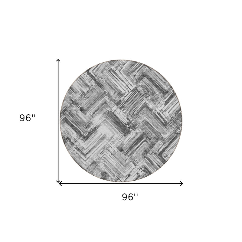 Tapis rond 8 po