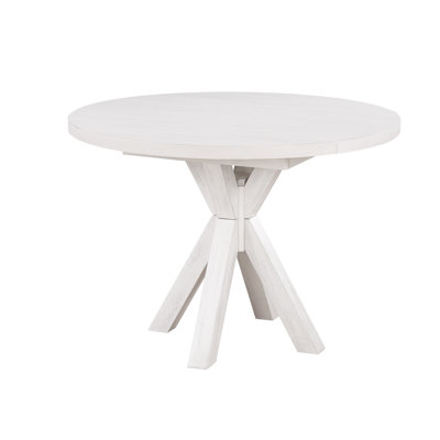 Noam Solid Wood Extendable Drop Leaf Dining Table