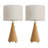 24'' Metal Table Lamp For Living Room and Bedroom