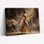 Ensemble de 1 tableau sur toile représentant une femme dansant-733645136-733645139