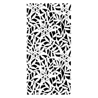 Écran d'intimité décoratif en PVC 3 pi x 6 pi Lily