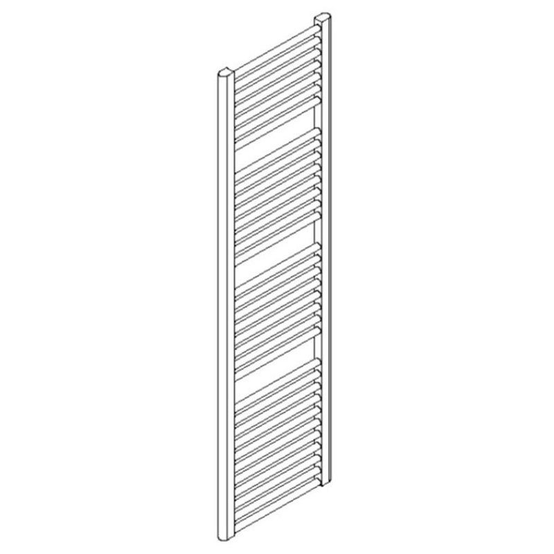 Artos M17245P-WH Denby Towel Warmer 68" x 18" Plug-In White, White